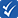 Double check marks icon.