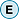 Circled E.