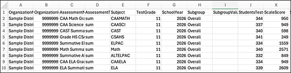 Export in Excel.