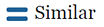 The equals sign icon next to the word 'similar.'