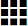 Three by three matrix of squares, portrays Gallery View,